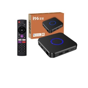 Yeni 4K Android 12 akıllı TV kutusu sınır ötesi dört çekirdekli ağ oyuncu ile çift Wifi 64GB ROM 4GB RAM 6 ay süre İngiltere tak - Product Image 1