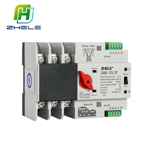 Yeni ZHQ6-2P/3P/4P 100A 220V Mini ATS otomatik Transfer anahtarı elektrik seçici anahtarı çift güç anahtarı - Product Image 4