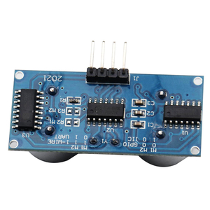 El sensor ultrasónico SR04P admite compatibilidad con el módulo STM32, 51, uno Ranging, el módulo se encuentra en la parte superior de la pantalla.