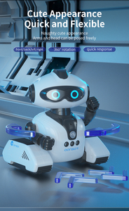 JJRC R22 RC Robot lindo y divertido forma gesto detección agregar DIY posiciones de agujero inteligente RC Robot juguete para niños juguete educativo