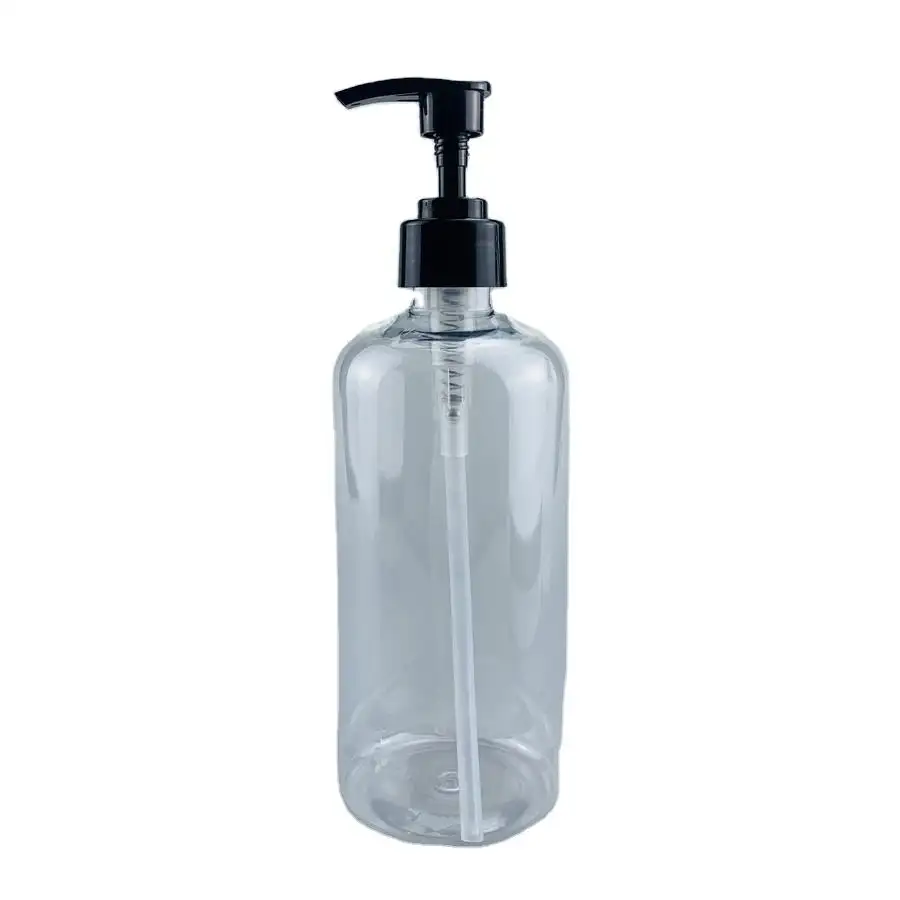 Akzeptieren Sie Sonder anfertigungen 500ml Pet Empty Bottles Kunststoff-Handseifen-Shampoo flasche mit 28 410 Lotion Pump