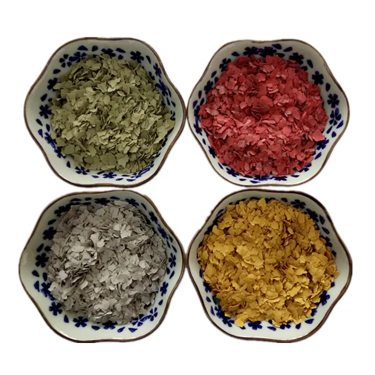 Color mica flakes for epoxy floor paint
