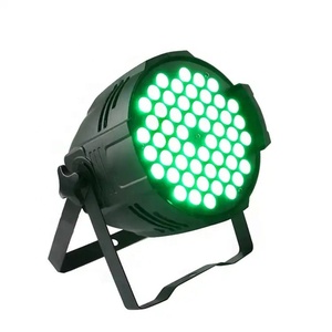 54x3W LED Par ışık RGBW disko yıkama Light8 kanallar DMX 512 LED Uplights sahne aydınlatma etkisi işık düğün parti etkinlikleri için - Product Image 6