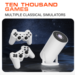 IHOMELIFE M300MAX Tragbarer Mini-Smart-<span class=keywords><strong>Android</strong></span>-Projektor mit <span class=keywords><strong>Game</strong></span> Controller <span class=keywords><strong>Android</strong></span> 11-Betriebssystem-Spielprojektor