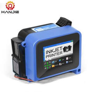 Andheld-Tinten strahl drucker für Papier Kunststoff Holz Metall Glas Chargen code Verfalls datum Tragbare Touchscreen-Codier maschine - Product Image 2