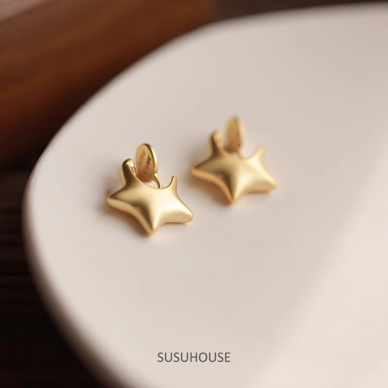 Piccole stelle dorate, clip per l'orecchio del disco della bobina della zanzara