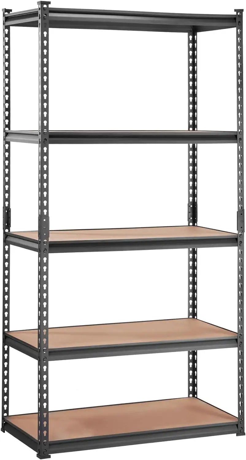 Étagère de rangement réglable à 5 couches étagère de rangement rack entrepôt rack