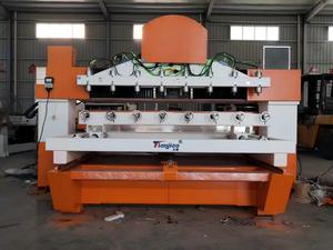 Máquina de grabado de enrutador CNC de columna de madera 3D fácil de operar, DSP multigiratorio multihusillo con bomba de Motor de engranaje esencial - Product Image 2