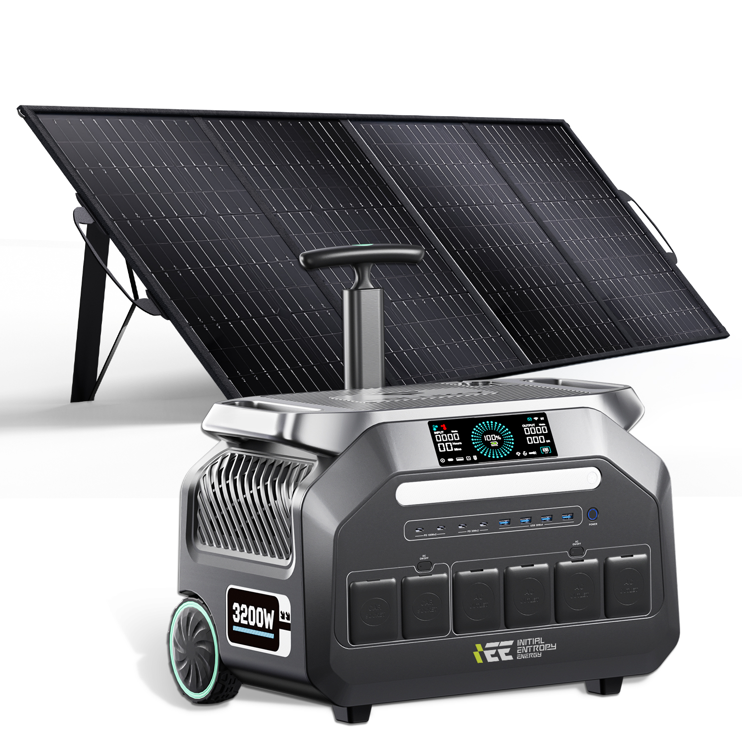 P3200 + 400w solar panel