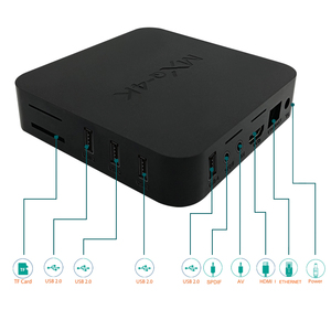 Android TV box Android Open View decodificador free to air Sudáfrica