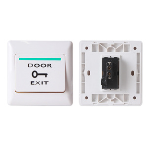 Plastic Switch Door Exit Button Pure White 86 Type Switch for Home Security Protection for <strong>Access</strong> <strong>Control</strong> <strong>System</strong> - Product Image 4