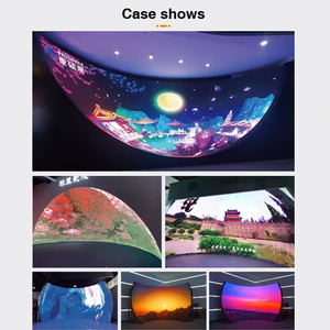 Flexible Led <strong>Display</strong> for Advertising Publish Outdoor Ultra Thin Flexible Led Screen Customize <strong>O</strong>-Shaped <strong>Display</strong> S-Shaped Screen - Product Image 6