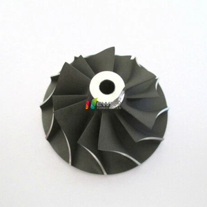 Audi A6 için turboşarj kompresör tekerlek K03 53039880005 K03 33lx, A8 1,8L -5V langs/motor Turbo boyunca - Product Image 2