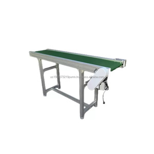 工厂价格PVC/PU绿色平带输送机物料搬运输送带运输系统 - Product Image 4
