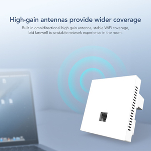 Gestione Cloud KuWFi Dual Band Wifi6 3000Mbps 11ax <span class=keywords><strong>Wireless</strong></span> Inwall VLAN funzione punto di accesso Inwall