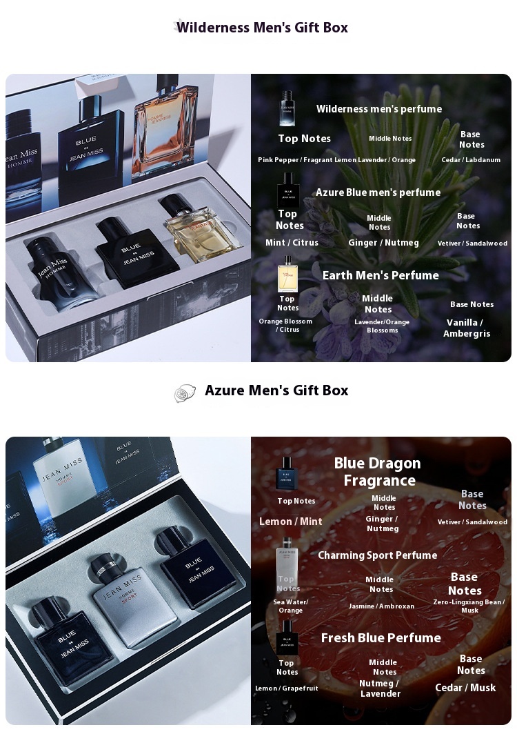 Perfume para hombre Sln-777 charm - 30ml * 3