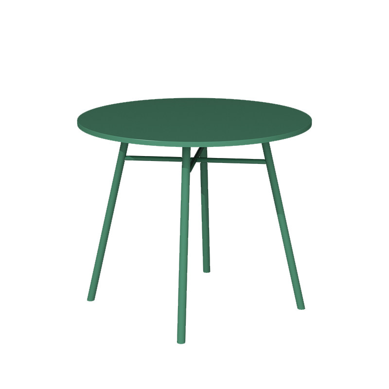 Table ronde verte