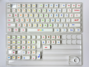 Custom 113 Key Rainbow XDA Profile PBT Keycaps para DIY Teclado mecánico para juegos - Product Image 6