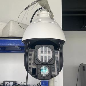 Poe 8&quot; Infrared Laser <strong>30x</strong> Optical <strong>Zoom</strong>+500m Ir Laser Illuminator Dual Sensor IP66 High Speed Dome PTZ Camera - Product Image 1