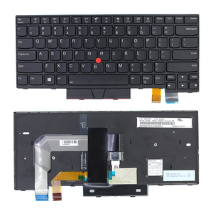 Nos teclado del ordenador portátil para T480 T470 con marco dedo punto portátil teclado - Product Image 1