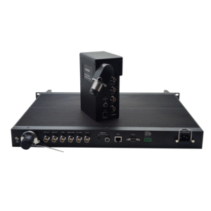 ระบบควบคุมกล้อง4K 3K93CY ตัวแปลงไฟเบอร์12G SDI ไปยัง PGM/REMOTE/TALLY/GENLOCK/XLR/1000M Ethernet - Product Image 1