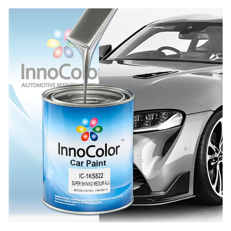 InnoColor צבע מכונית מעולה ביצועים מעיל ברור רכב תיקון Autobody לחדש רכב אוטומטי צבע