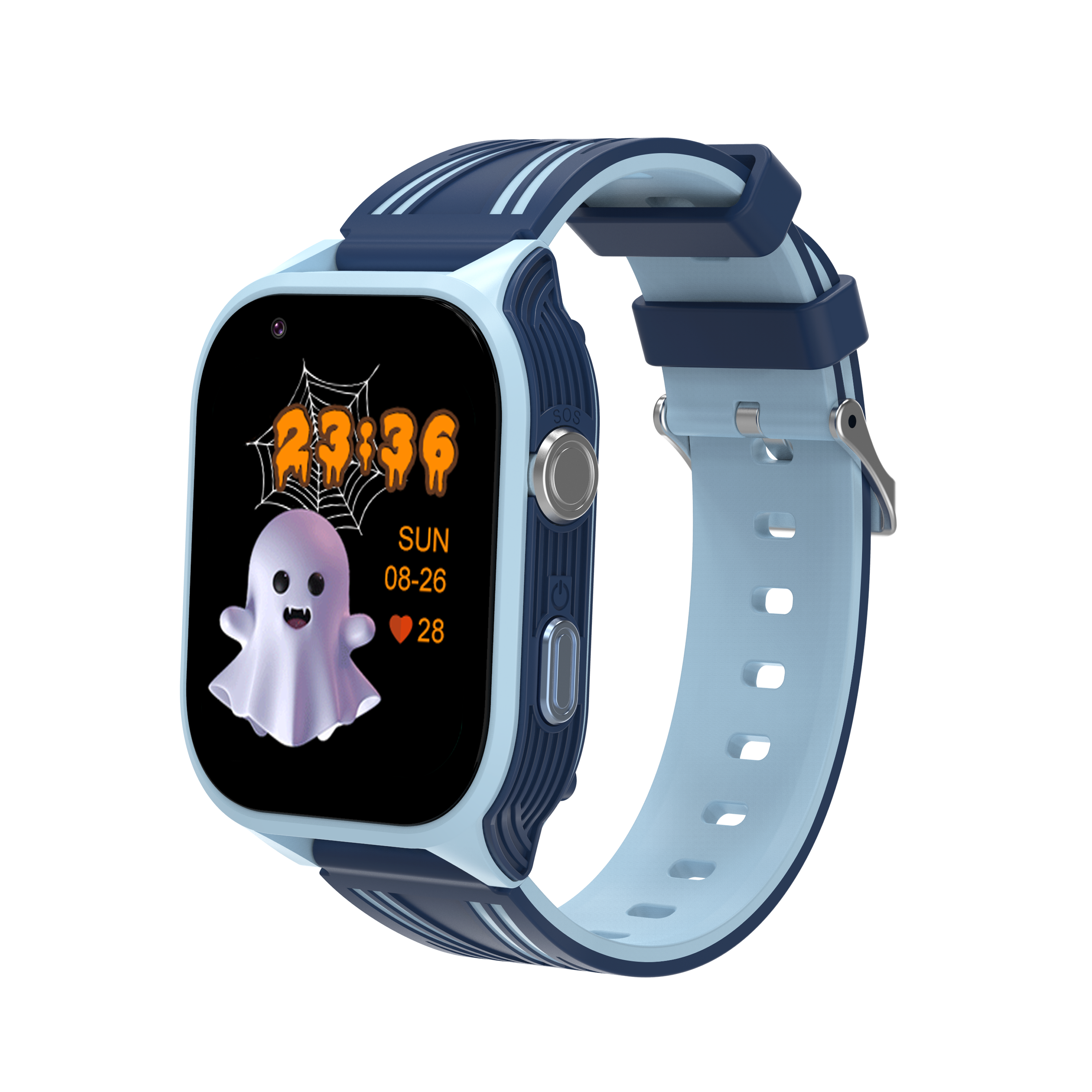 Reloj azul claro