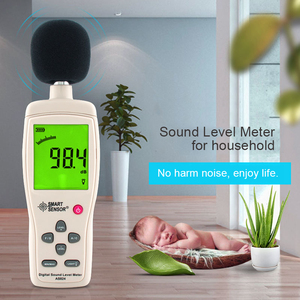 Medidor de nivel de sonido digital portátil AS824 para instrumentos de medición de uso industrial y doméstico - Product Image 6