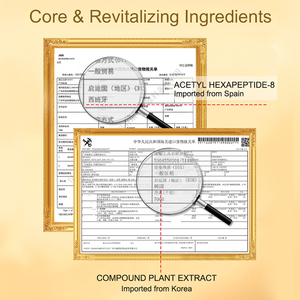 Hexapeptide-8 Peptide organik mewah, produk kemasan Anti Penuaan Krim Wajah pemutih 10 buah Set Perawatan Kulit - Product Image 5