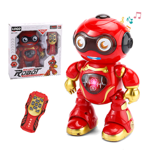 Kid Remote Control <strong>Robot</strong> Electronic Intelligent <strong>Programming</strong> With Light and Music Rc <strong>Robot</strong> Toy for Children