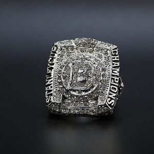 ボストンブルーインズ2011 NHLチャンピオンシップスタイリッシュなファッションリングダッパーリーグコレクションリングブルーインズから - Product Image 1