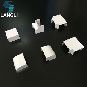 PVC kanallar plastik elektrik tepsi dekoratif Pvc ağ elektrik kablosu kanal kanal - Product Image 3