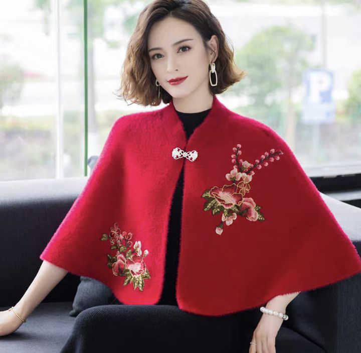 OEM New Arrival Luxury Floral Printing Jacquard Women Autumn Winter Pashmina Wraps Shawls