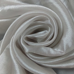 Sáng bóng satin Organza vải trong suốt nhuộm Organza vải cho trang phục phụ nữ áo sơ mi - Product Image 2