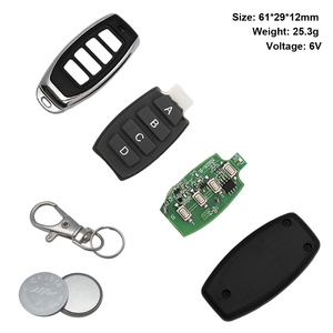 Telecomando per porta Garage Wireless 100m segnale crittografato universale Design durevole e facile configurazione casa/commerciale