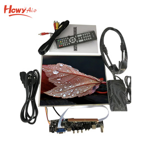 Tamaño pequeño montado en la pared de 10 pulgadas de Metal Industrial caso Monitor abierta No marco pantalla LCD TFT - Product Image 2