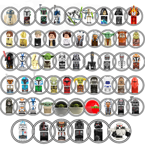 PG623 PG624 PG625 figuras de película de guerra espacial SW Mini juguetes ARF Scout Clone Trooper Mini figuras de ladrillo de acción DIY juego de bloques de construcción - Product Image 6