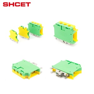 USLKG 2.5 Feed Through DIN Rail Plastic Brass Push in <strong>Connection</strong> <strong>Spring</strong> <strong>Terminal</strong> <strong>Blocks</strong> - Product Image 3