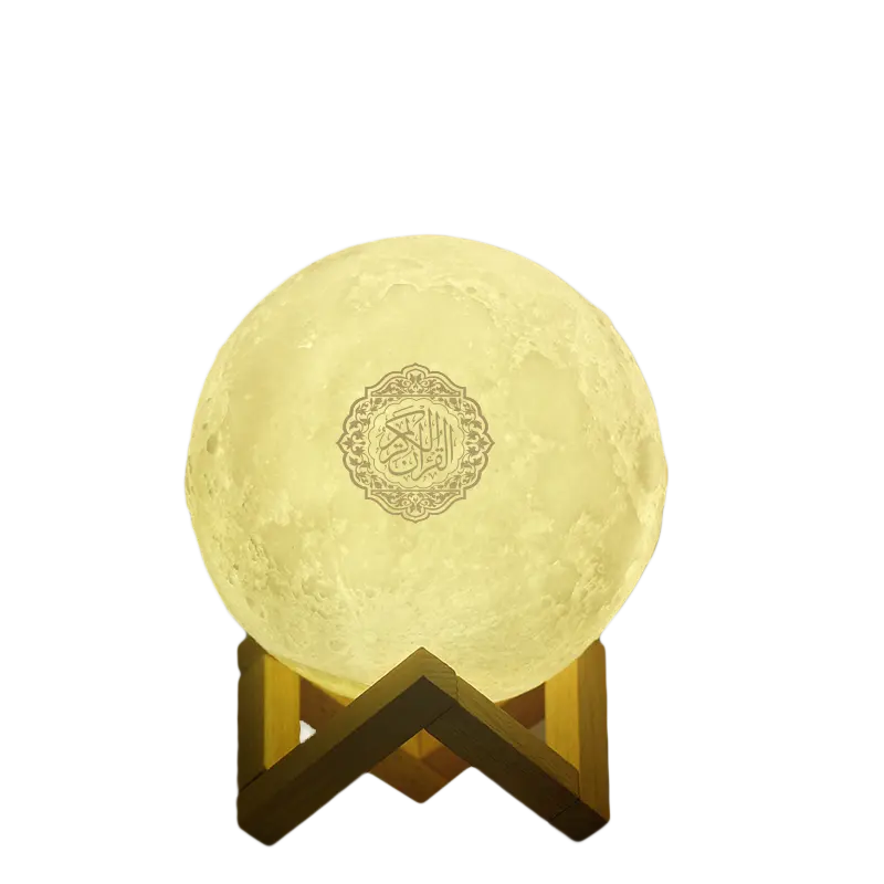 Колонка holy quran moon lamp динамик Коран Колонка equantu лунный ночник лампа Исламская Луна свет Коран плеер