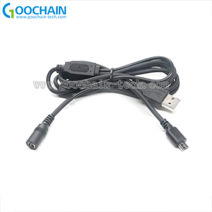 2合1 USB至微型usb 5针5v DC升压转换器电缆5v至9V 12v变压器DC电源调节器 - Product Image 6