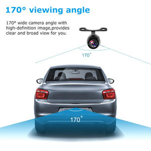 IPoster 7&quot; Car Reverse <strong>Mirror</strong> Monitor + Night Vision Mini Car Rear/Front/<strong>Side</strong> View Camera Kit - Product Image 4