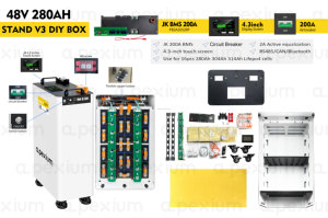 2025 नया डॉसन वर्टिकल 15kwh जीवन 4 बैटरी बॉक्स केस खड़ा हो गया 48 वी जीवन - Product Image 2