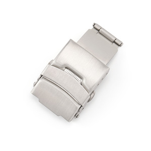 Stainless Steel Flip Lock Butterfly Buckle Fold <strong>Deployment</strong> <strong>Clasp</strong> Strap 12 14 16 18 20 22 mm <strong>Deployment</strong> <strong>Clasp</strong> for Gshock Watch - Product Image 5