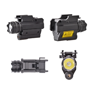 250 lumen chiến thuật dẫn Đèn pin laser màu đỏ Sight hàng không lớp nhôm hợp kim <span class=keywords><strong>mini</strong></span> làm việc ánh sáng xách tay IP65 đánh giá cho đường sử dụng - Product Image 3