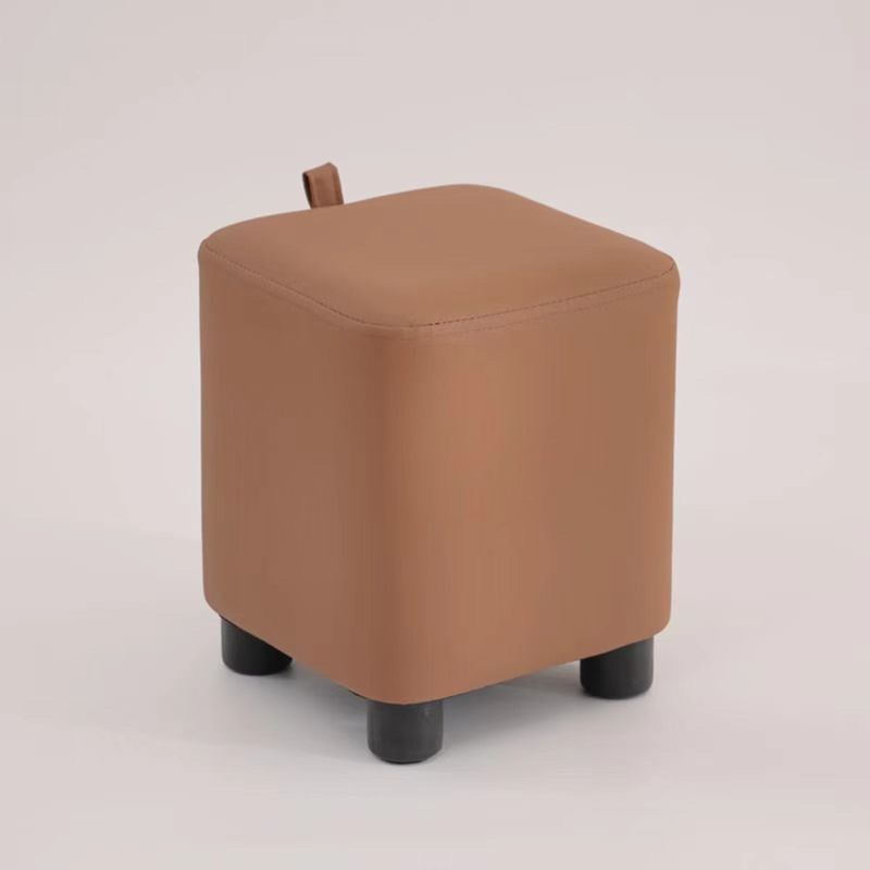 Marron - Cuir Patte de Chat Populaire Grande Taille