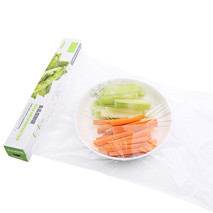 Food Grade Transparent Wrap Film Biodegradable Custom Printing <strong>Pattern</strong> and logo <strong>Cling</strong> Film in Roll - Product Image 4