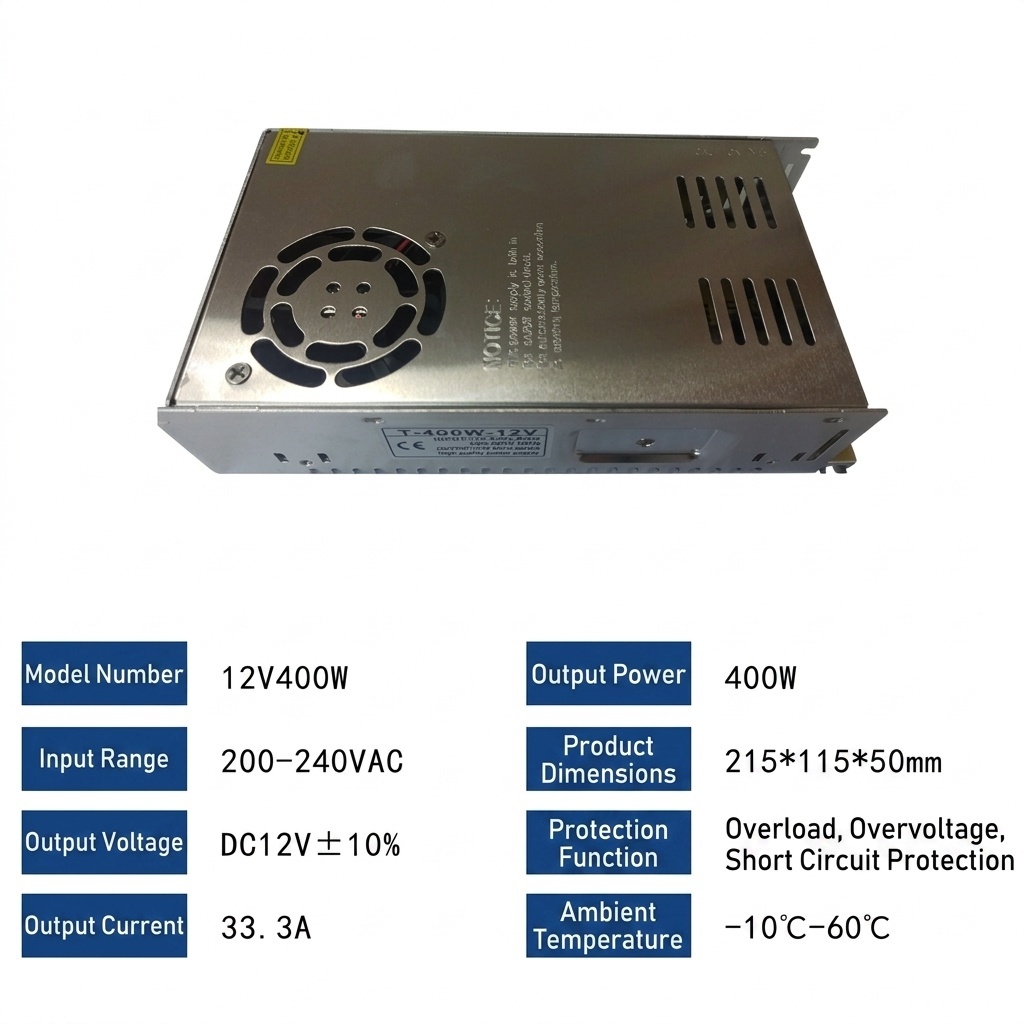 12v400w