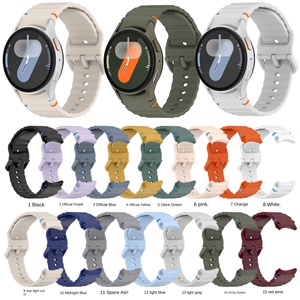 Phổ lượn sóng dòng xe thiết kế Silicone dây đeo cho Samsung watch7 & cho Galaxy watch7 4567 Series thông minh ban nhạc đồng hồ - Product Image 2