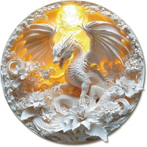 OEM ODM DIY Puzzles en bois en forme d'animal Dragon 3D Puzzles pour adultes Jouets éducatifs casse-tête - Product Image 1