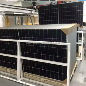 最新技术700w太阳能模块双面透明背板720W - Product Image 5